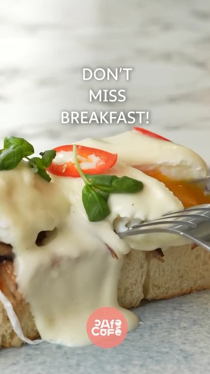 Don’t miss breakfast 😍