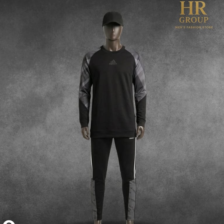 شو رأيكم بالتنسيق؟ 👀 لائمنا البلوزة مع البنطلون كاقتراح تنسيق من ستايل Adidas 👕👖 بالمحل بتقدر تختار وتنسّق البلايز مع البلاطين بالطريقة اللي بتعجبك وتعمل ستايلك الخاص فيك وتتميز