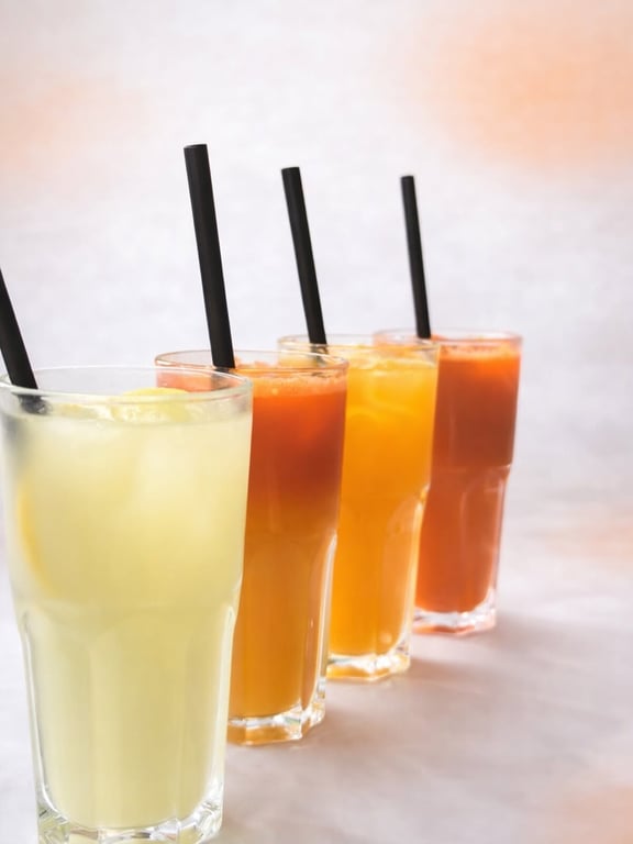 قدامَك ومعك ، كل عصير طبيعي …🍹