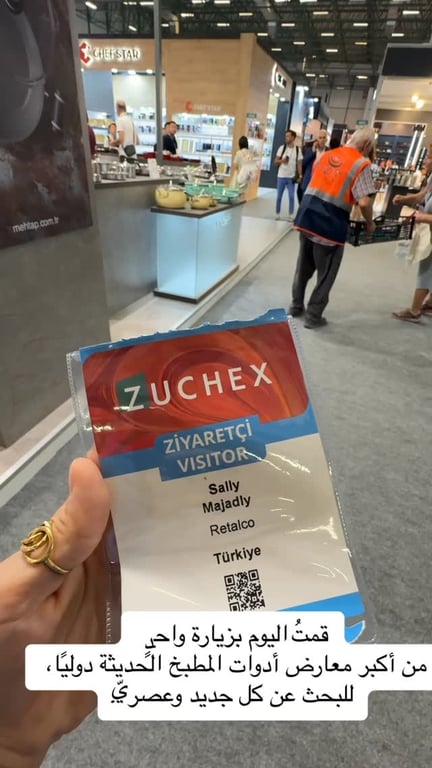⁨ مشاركتنا اليوم بالمعرض العالمي اسعدتنا حيث اطلعنا على أحدث الابتكارات والمنتجات من مختلف الشركات والعلامات التجارية حول العالم. تجربة غنية بالأفكار والإلهام، مليئة بالطاقة والمفا