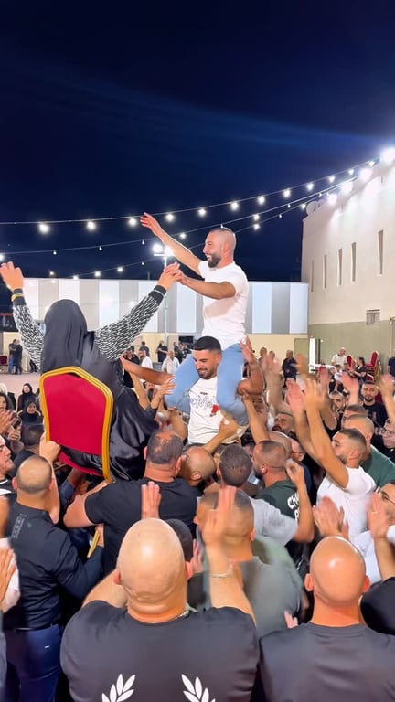 منتزة مجد الكروم يحتضن أفراح آل قبلاوي ❤️